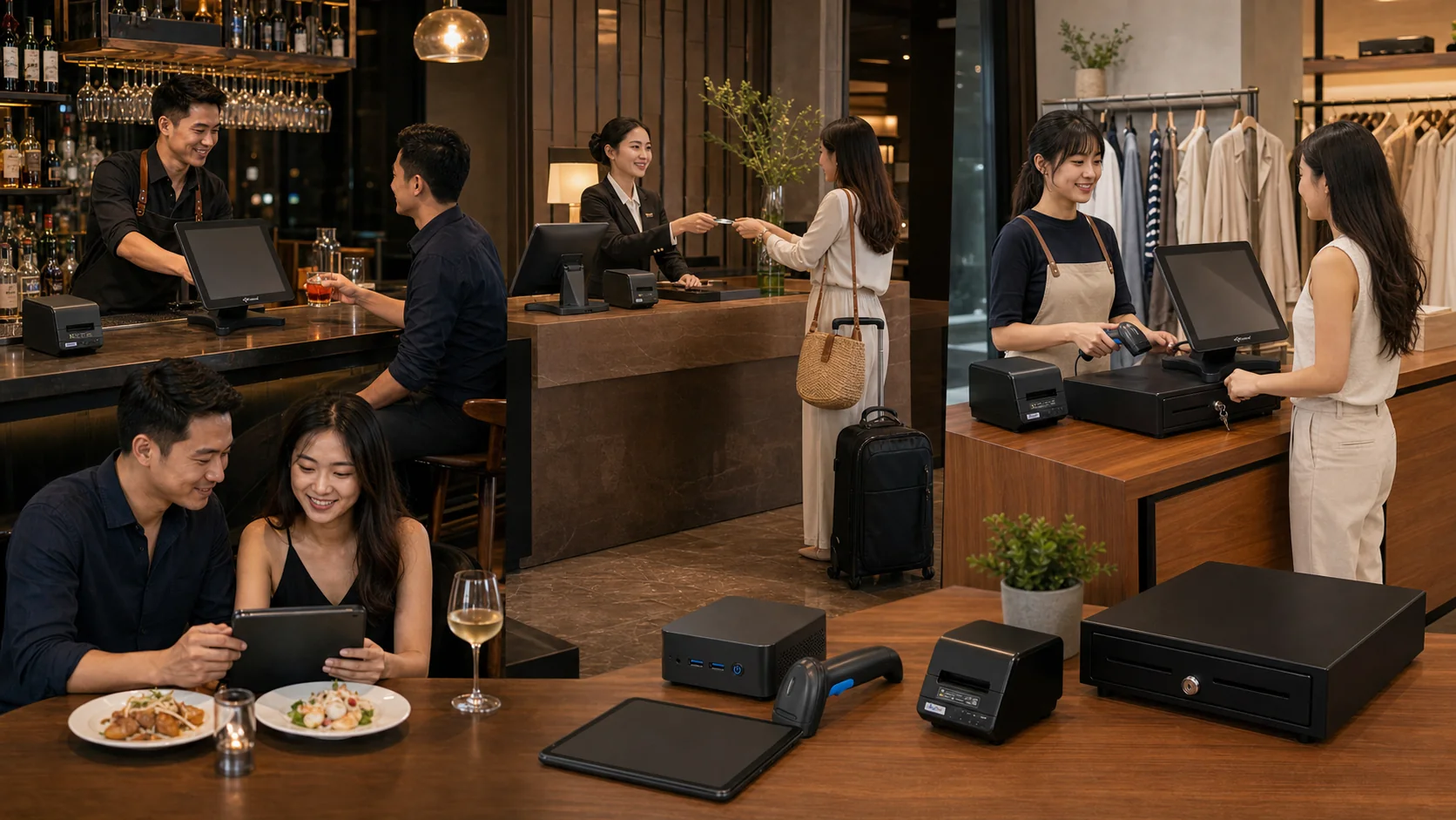 Retail HQ customer success story with POS operations dashboard