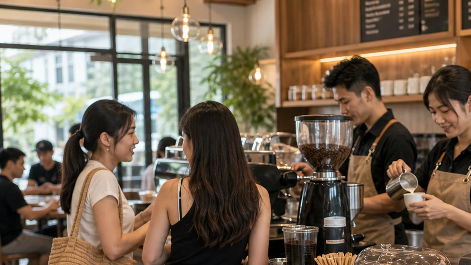 Cafe POS system for fast counter service