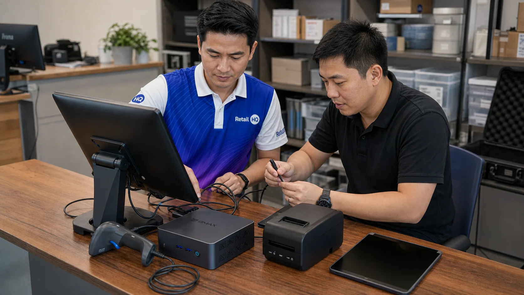 Technology and hardware partnership for POS systems