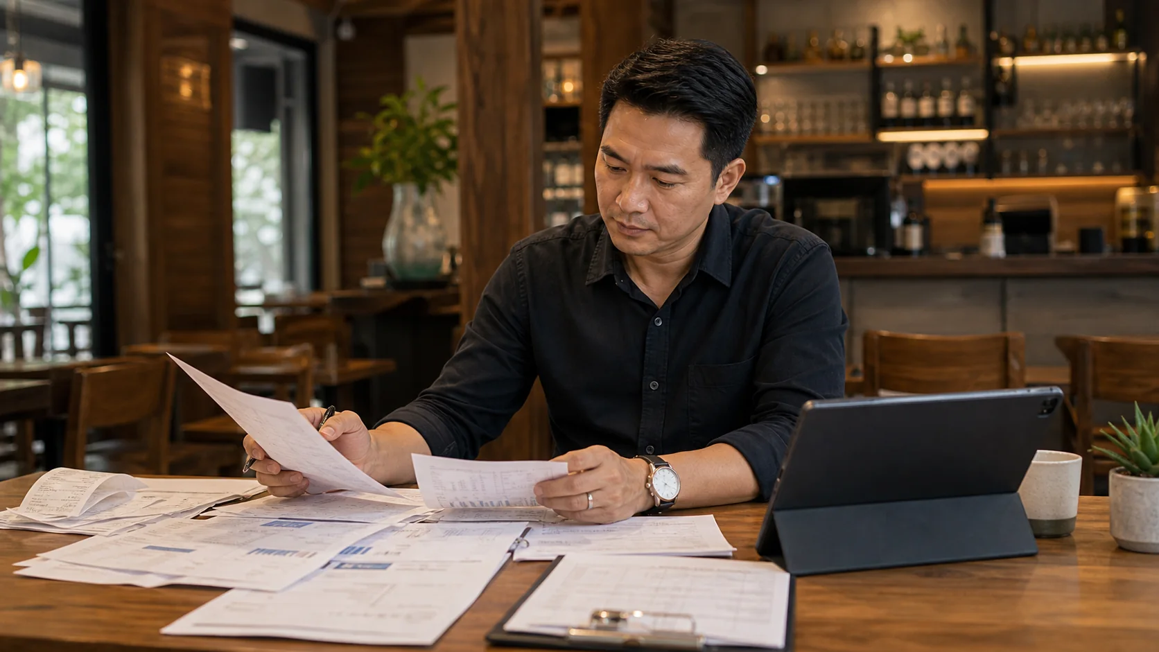 Retail HQ reporting dashboard with sales and payment data
